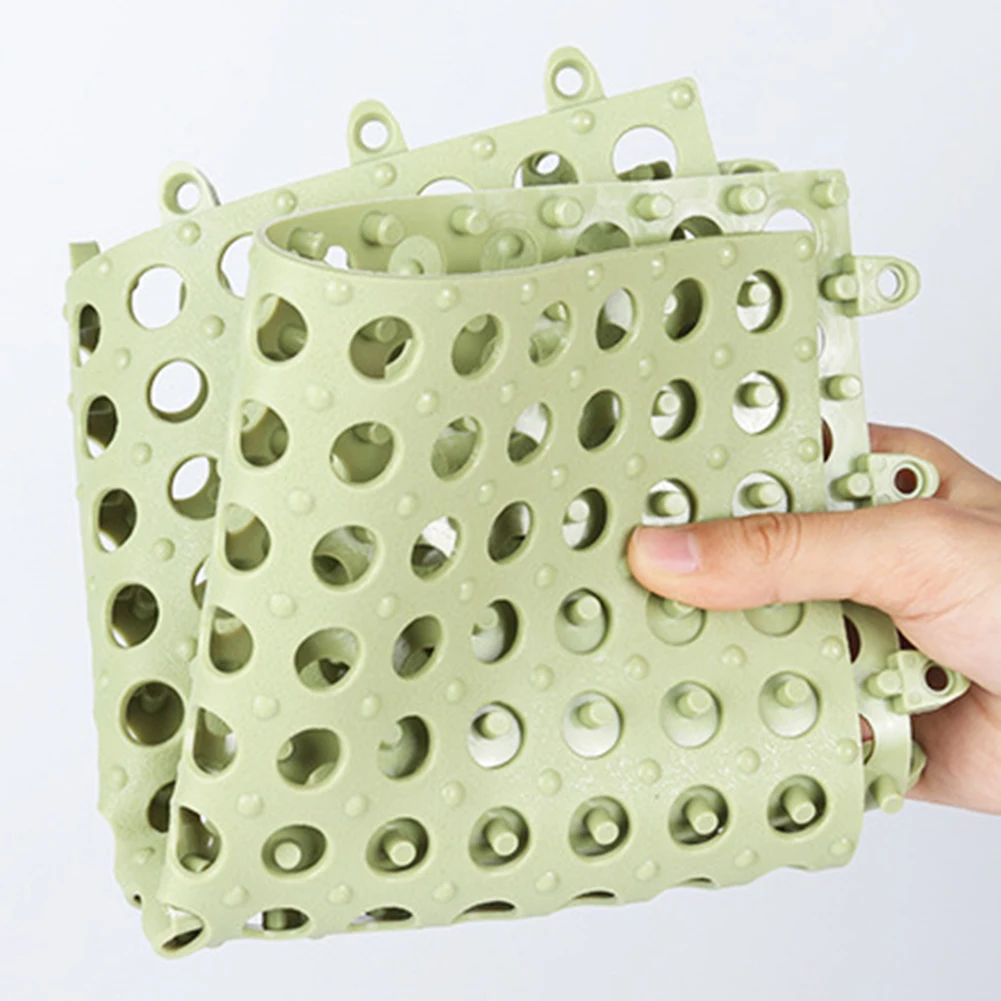 Нескользящие коврики для ванной квадратный коврик из ПВХ 1 шт. | Дом и сад