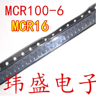 

MCR100-6 СОТ-23 мкр16 100-6 1А/400