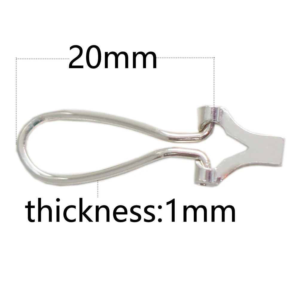 Beadsnice 925 Sterling Silver Ear Clips for DIY Jewelry Making Clip On Earring Findings Accessories Components ID39595 | Украшения и