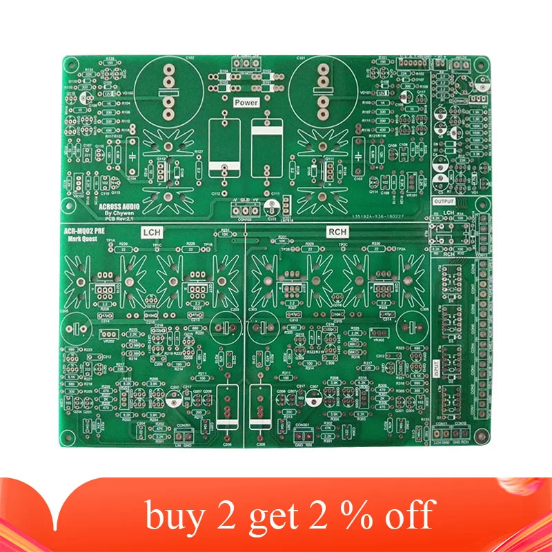 Предварительный усилитель FET дифференциальный вход плата предварительного