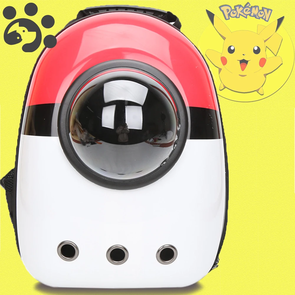 Рюкзак Pokemon Pet Cat сумка переноска для маленьких собак и кошек капсула почтальон