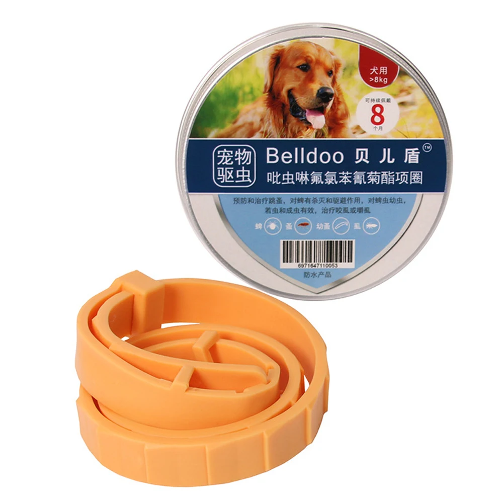 

Adjustable Pet Dog Cat Collar Flea & Tick Prevention Collar Pest Control Mosquitoes Repellent Rubber Collar Pets Accessories