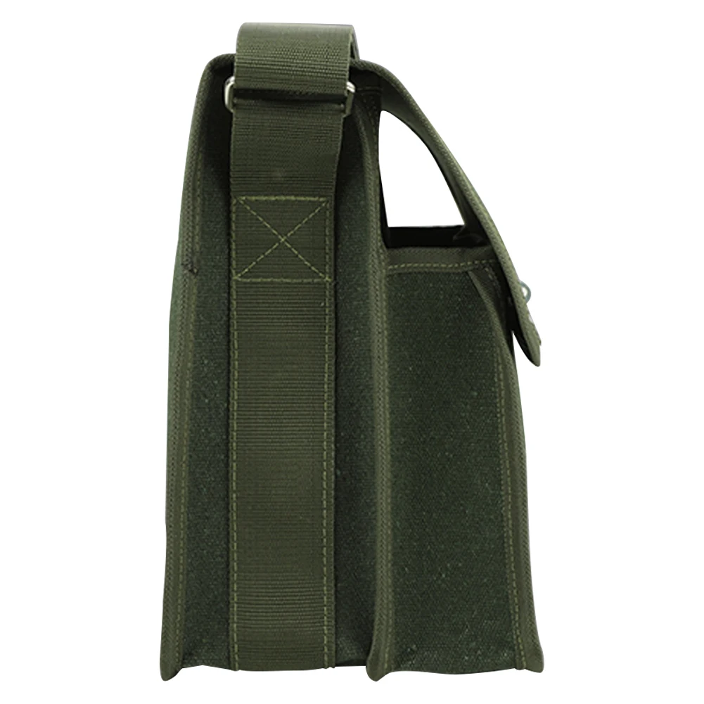 

Electrician Tool Thickened Storage Bag Multifunctional Canvas Wear Resistant Multi Pockets Double Layer Adjustable Strap