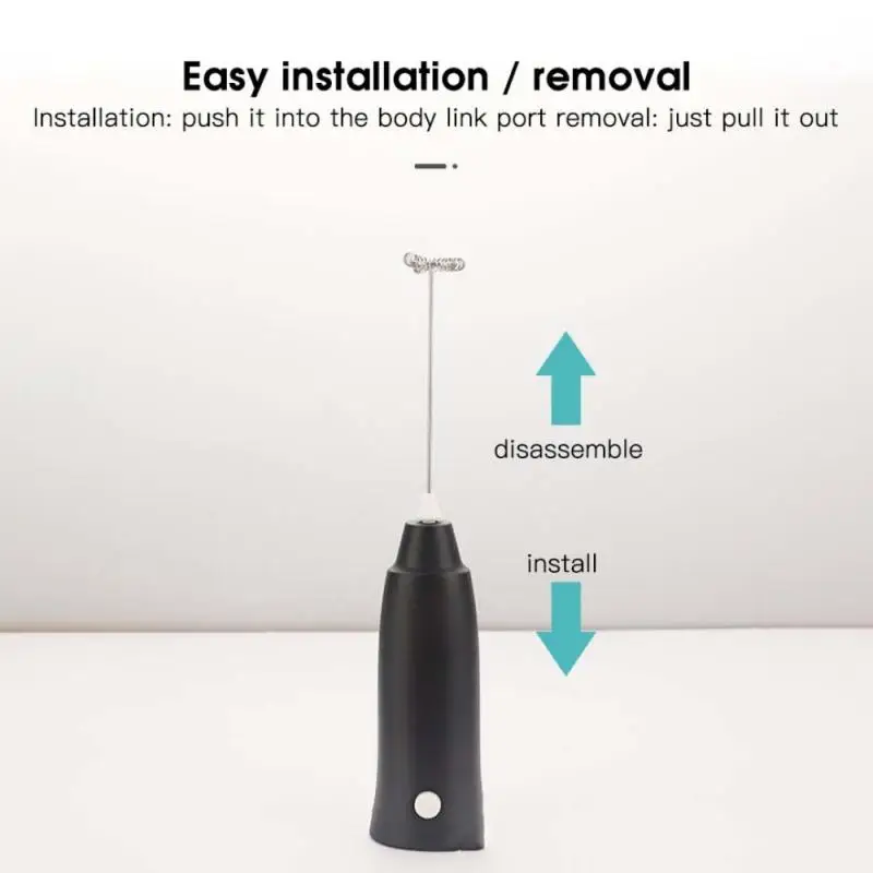 

1pc Electric Egg Battery Milk Drink Coffee Whisk Mixer Powered Whisk Frother Foamer Mini Stirrer Kitchen Accessories Tools