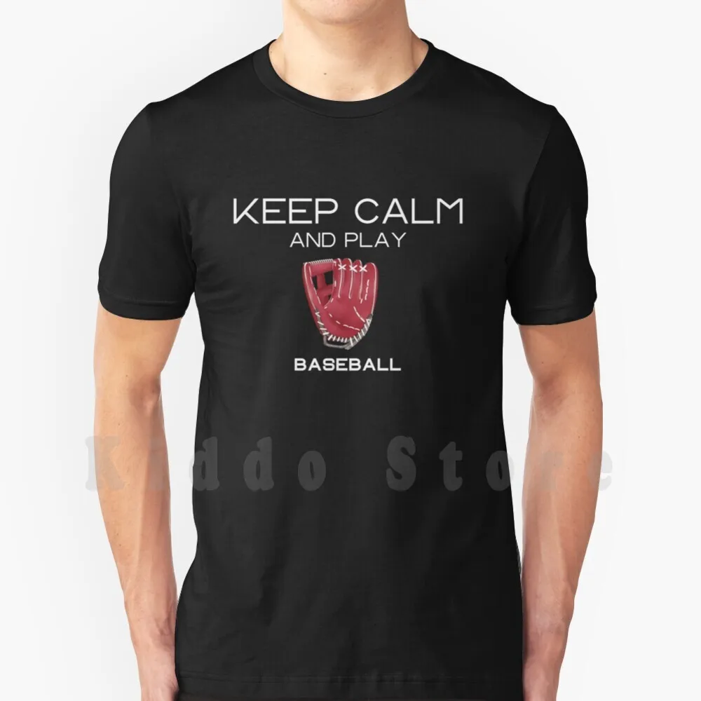 Мужская хлопковая футболка с надписью Keep Calm And Play S-6xl | одежда