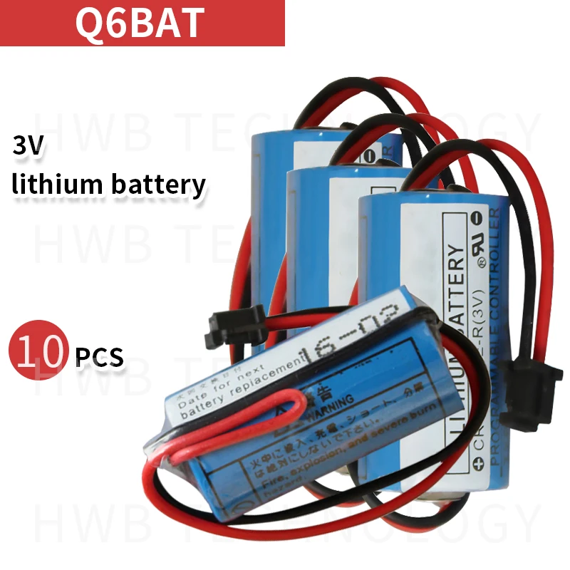 10 упаковок новинка оригинал для Mitsubishi CR17335SE R(3V) CR17335 Q6BAT CNC 3V Фотоэлементы с