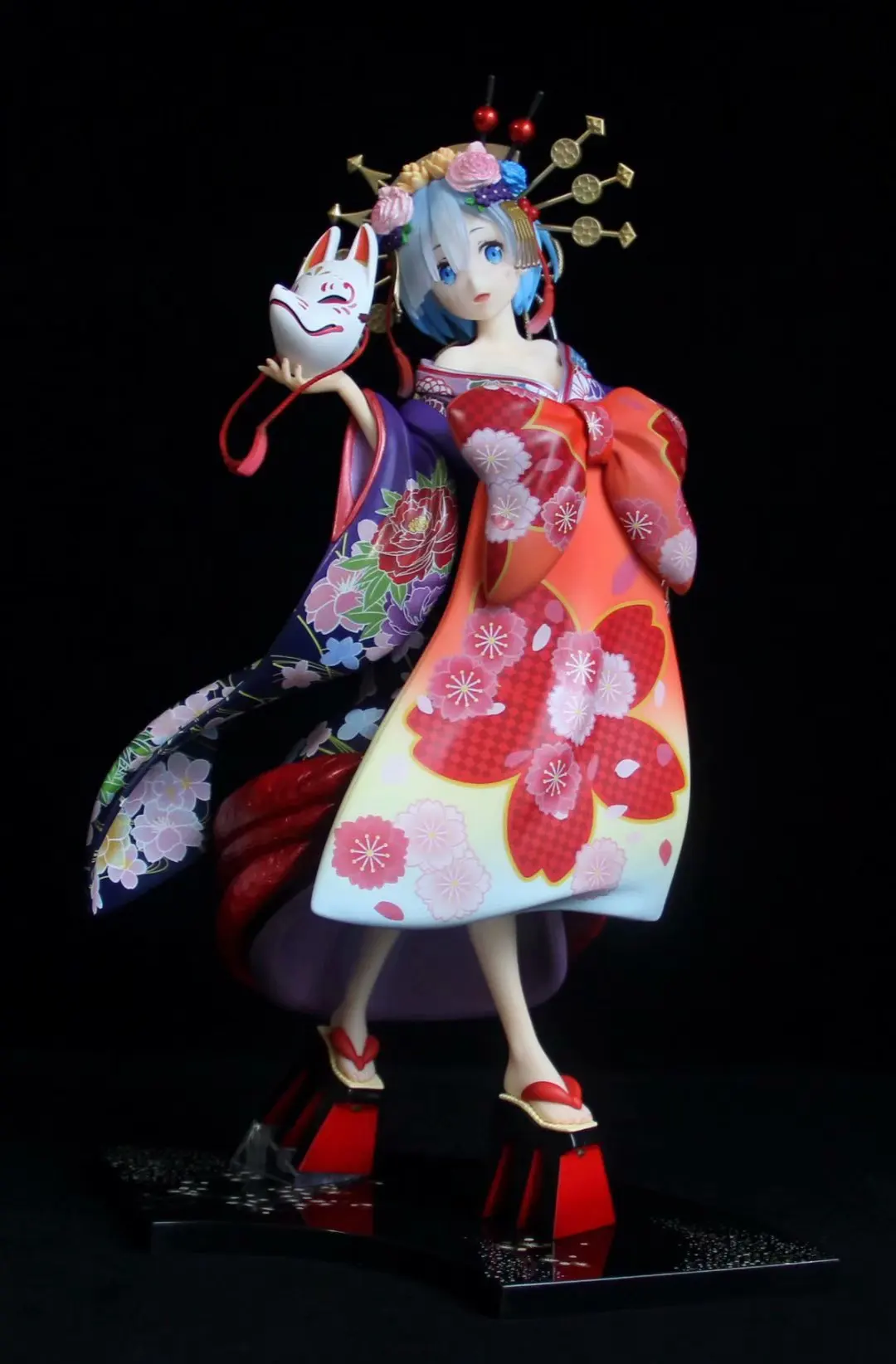 Re:ZERO KARA Hajimeru Isekai жизнь в другой мир кимоно Рем Oiran сделать uchu ПВХ Фигурки игрушки