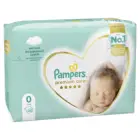 Подгузники Pampers Premium Care Размер 0, 1.5-2.5кг, 30шт.