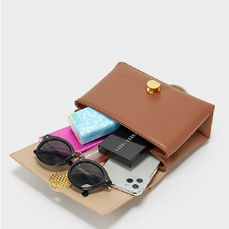 

Genuine Leather High Texture Women for Bag 2021 New Fashion Solid Color Chain Flap Bag All-match Crossbody Shoulder Bag Designer