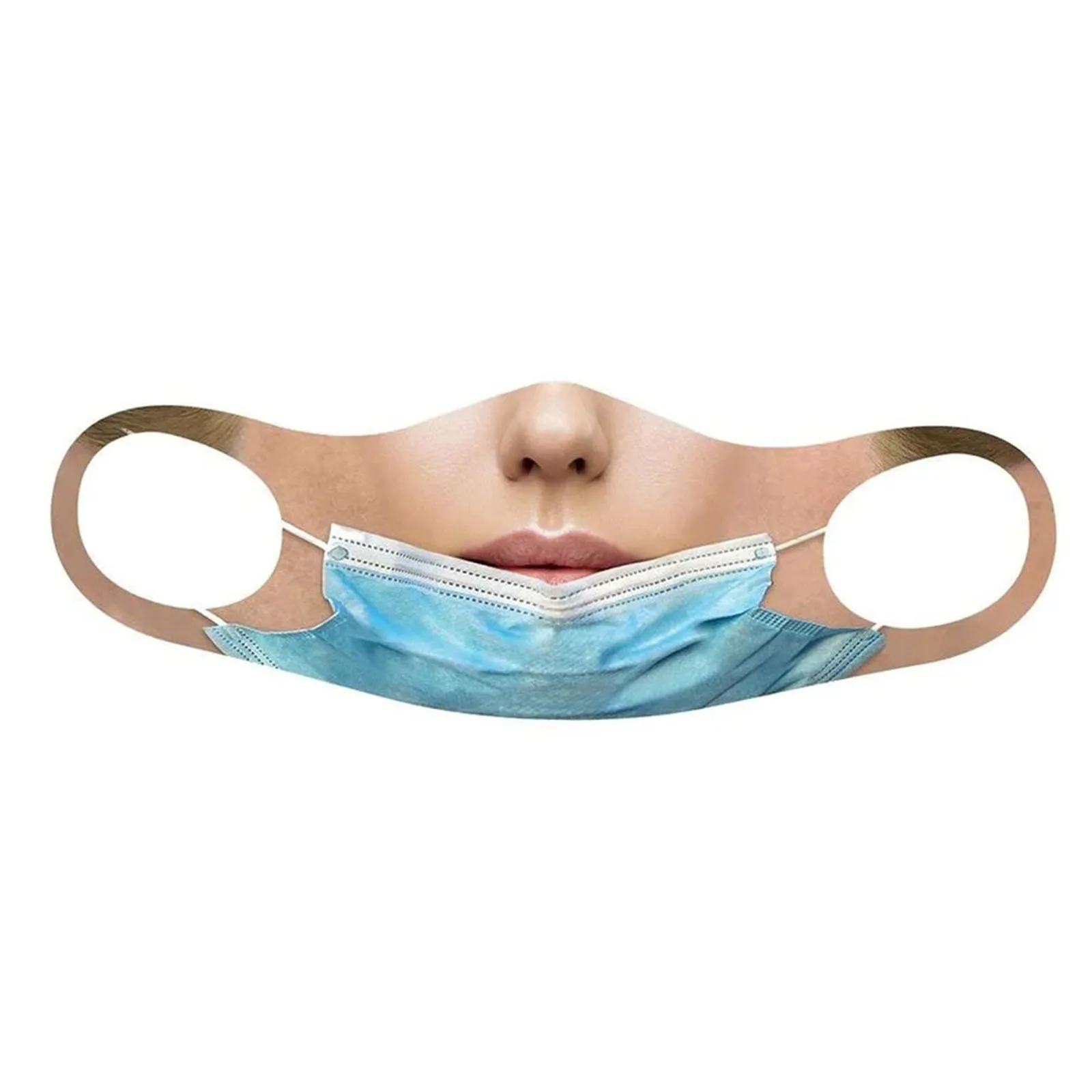 

1-10pcs Adult Prank Cotton Mask Women Man Print Masks Windproof Mouth-muffle Face Masks Reusable Mask Mondkapjes Wegwerp