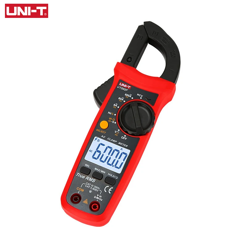Токоизмерительные клещи UT202F UT204R цифровые амперметр с истинным