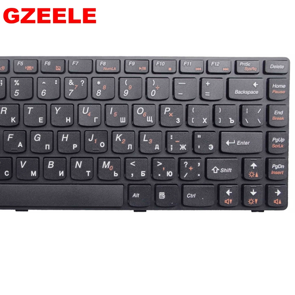 Ру черный новая клавиатура для ноутбука LENOVO G405G G480 G485 Z380 Z480 Z485 G410 G490 G400 G405 G410