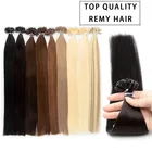 Миссис волос Реми ногтей волос прямой 14 