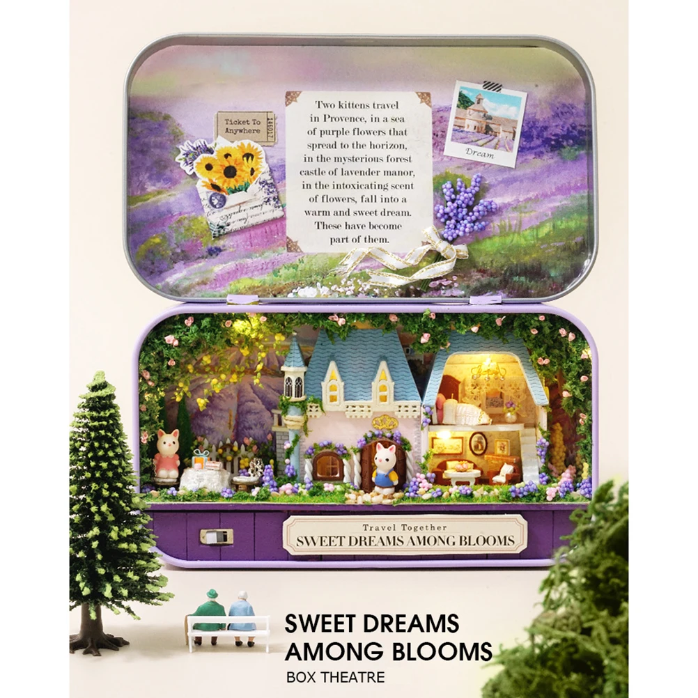 Кассетный кинотеатр модель сделай сам деревянный кукольный домик миниатюрный