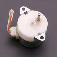 27mm original japan mini stepper motor 2 phase 6 wire 12v metal gearbox micro stepping motor angle 15%c2%b0 reduction gear ratio 51