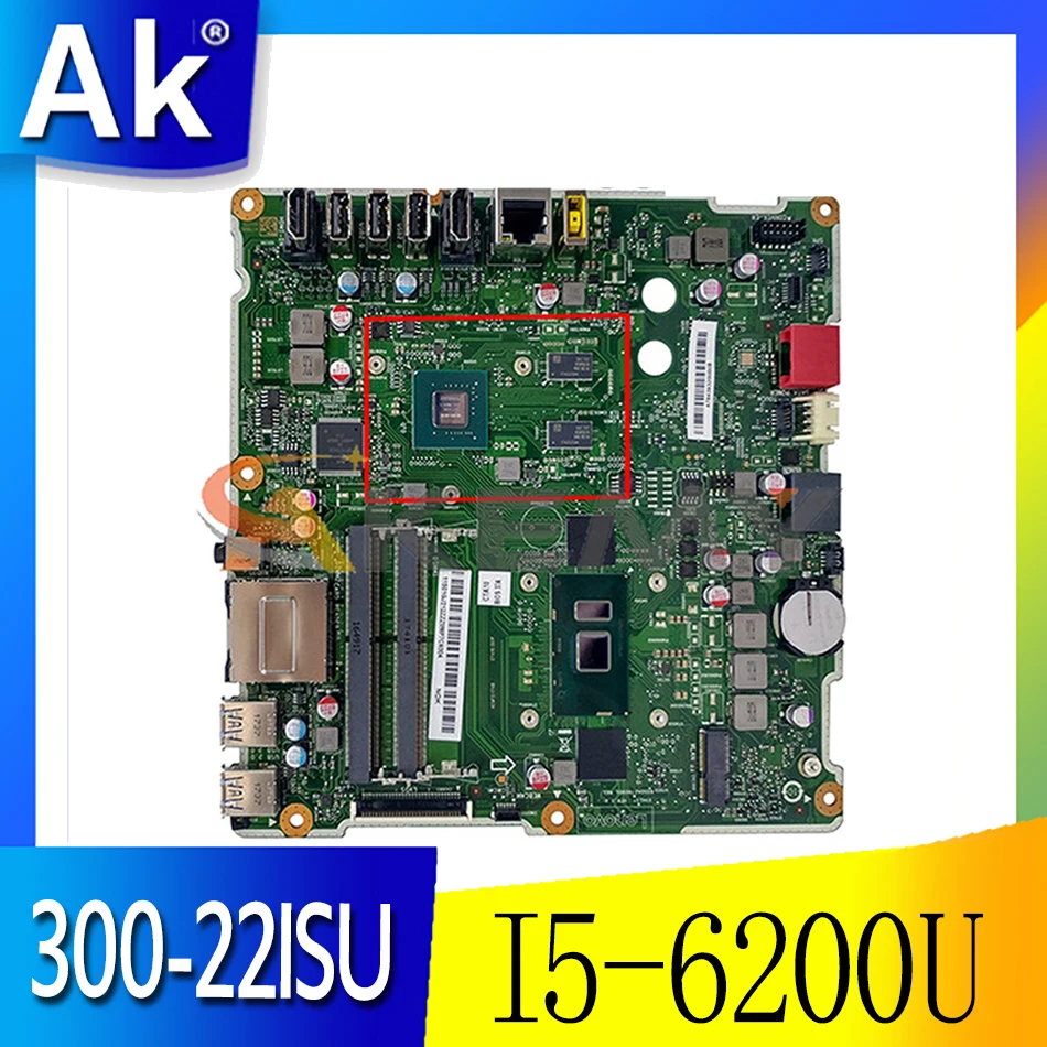 

FOR Lenovo AIO 300-22ISU Motherboard With SR2EY I5-6200U GF920A 2GB FRU 00UW105 00UW104 MB 100% Tested Fast Ship