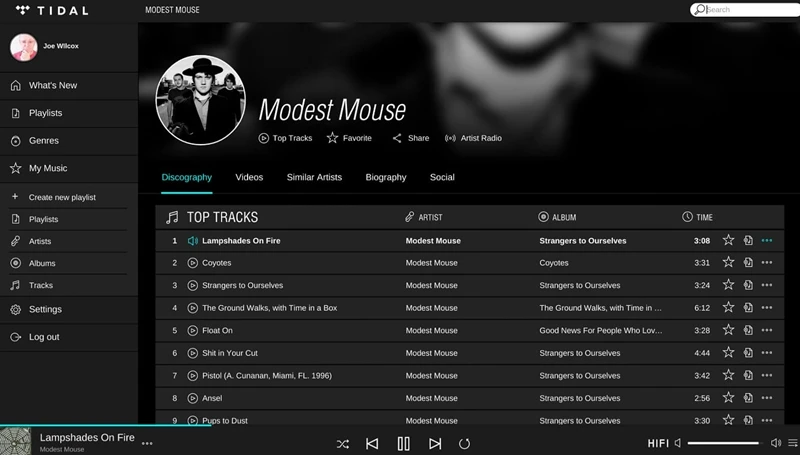 TIDAL HIFI высококачественный неразрушительный музыкальный официальный мастер без