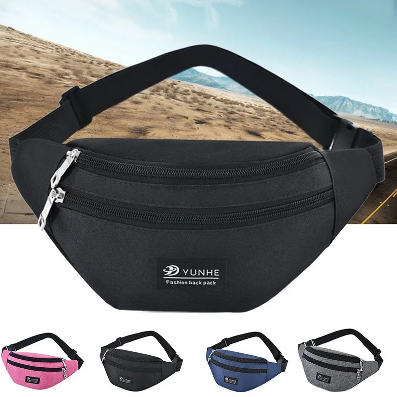 

2021 New Women Fanny Pack Luxury Brand Men Waist Chest Bag Travel Hip Bum Men's Belt Bag Phone Zipper Pouch Packs Sports Bag