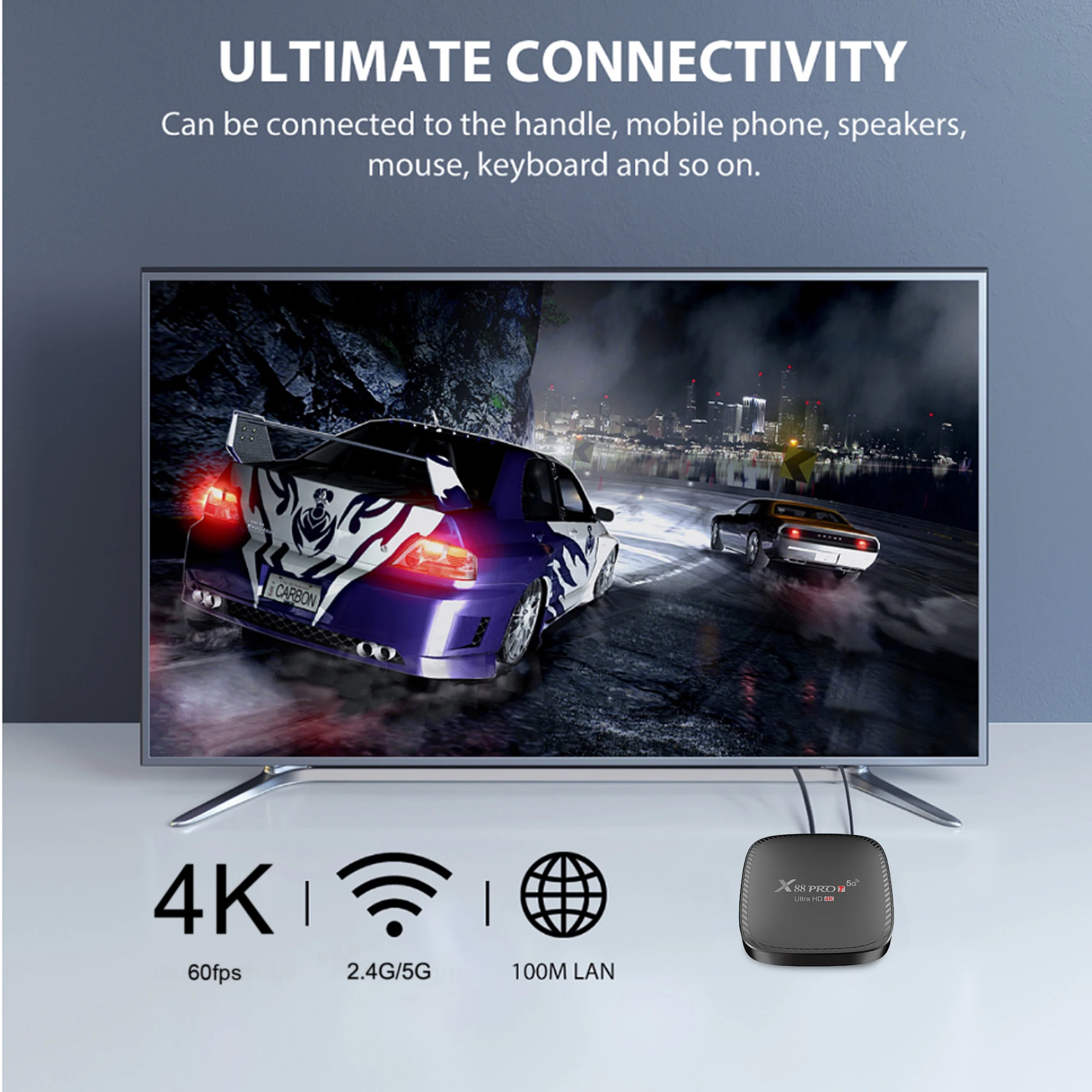 

SIKAI X88 PRO T Android 10.0 Smart TV Box Android 10 1G 8G 2G 16G TV BOX Rockchip H313 Youtube 4K Set Top Box Media player