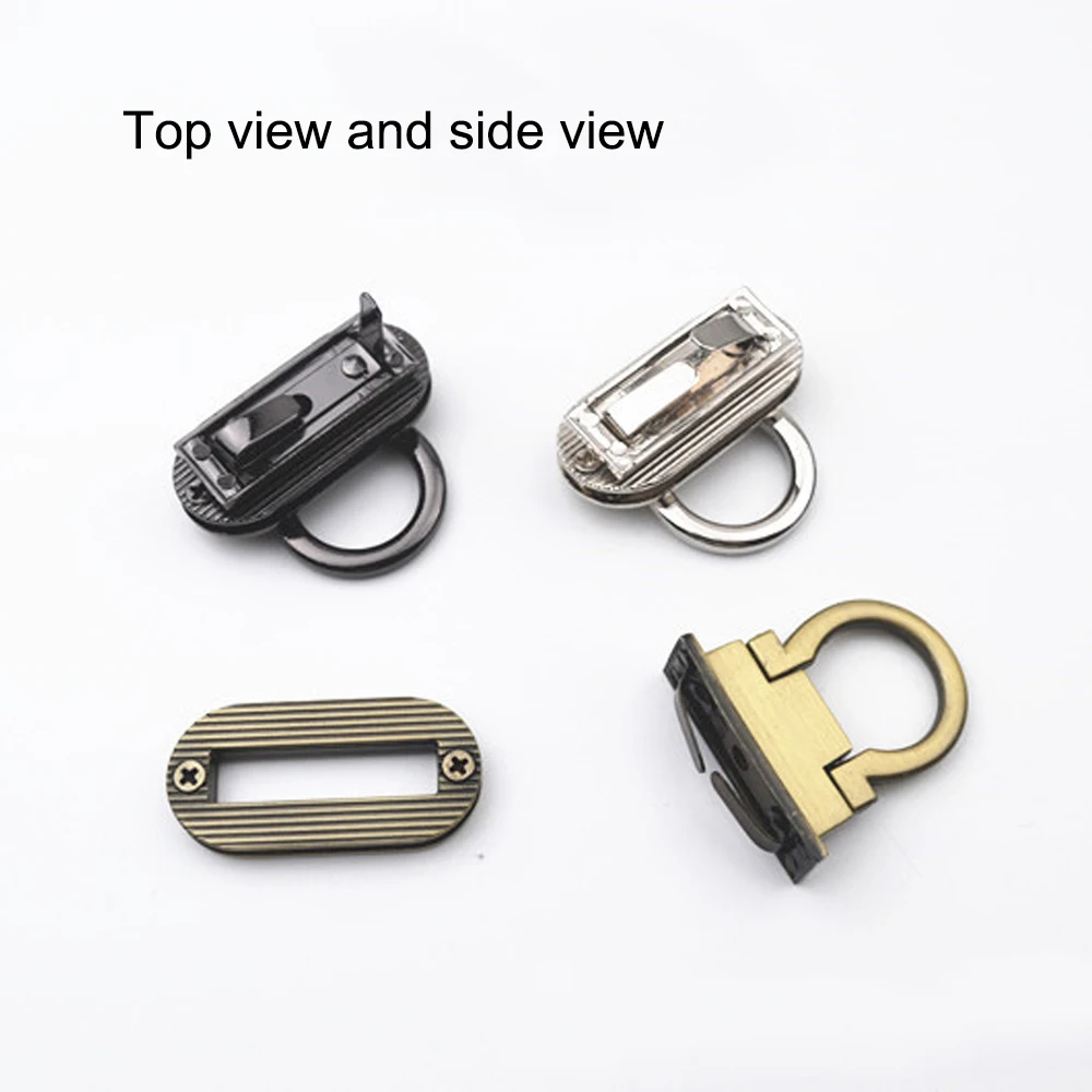 Hot 2 Colors Fashion New Bee Shape Clasp Turn Lock Metal Hardware For DIY Handbag Shoulder Bag Purse