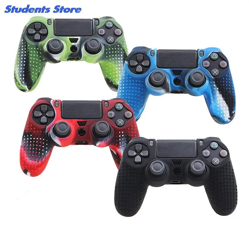 Anti Slip Silicone Protective Skin Case For Dualshock 4 PS4 DS4 Pro Slim Controller Cover Analog Grip | Электроника