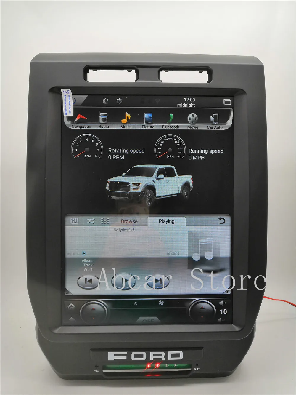 Автомобильный dvd плеер 12 1 в стиле Tesla Android 9 0 GPS навигация для Ford F150 2015 2018