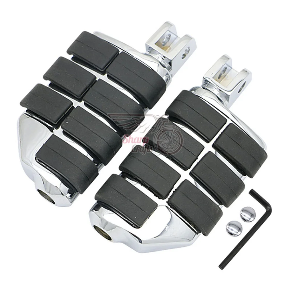 Аксессуары для мотоциклов переднего водителя резиновый коврик ножной подножки