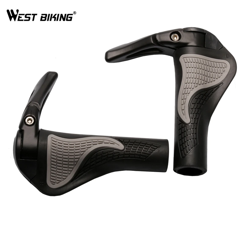 Противоскользящие эргономичные велосипедные ручки MTB резиновые для руля детали