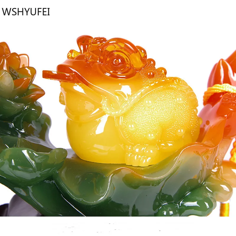 Традиционные украшения по фэн шуй из смолы для гостиной на удачу подарки