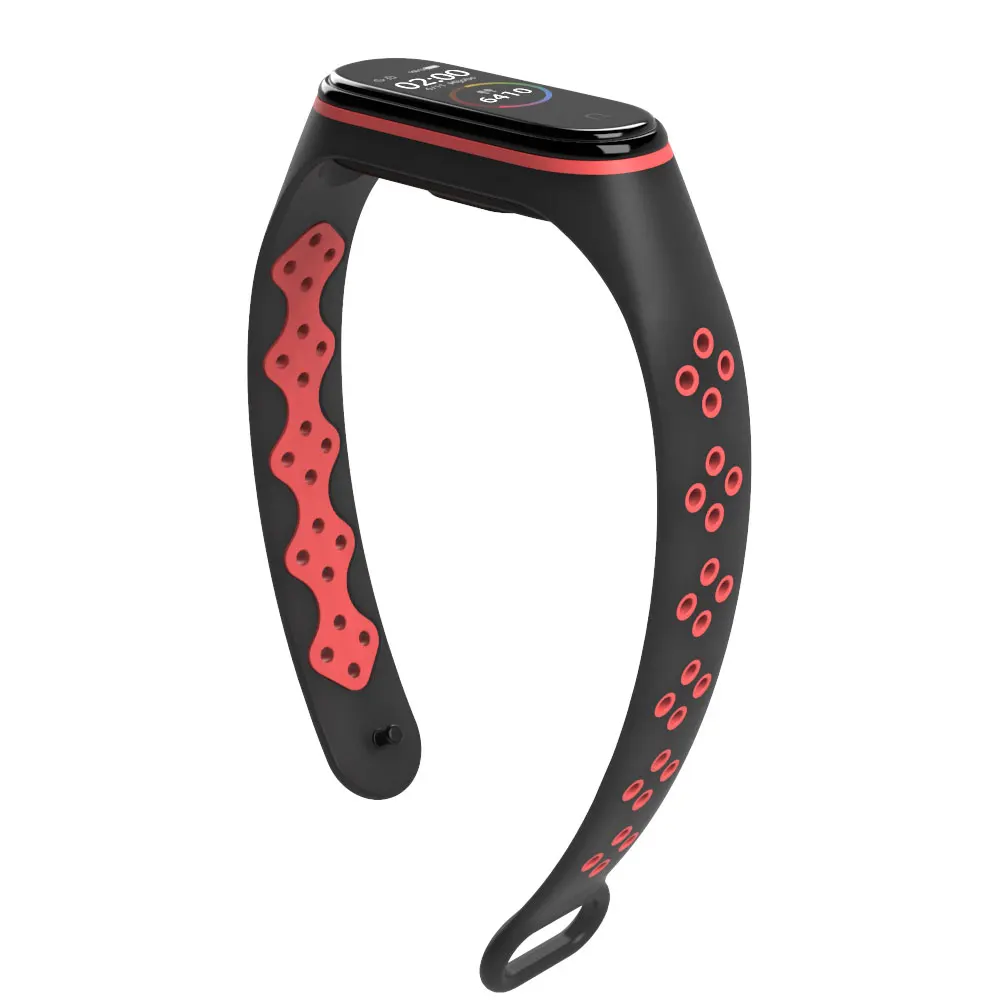 Ремешок на запястье для Xiaomi Mi Band 4 спортивный силиконовый браслет xiaomi mi band 3