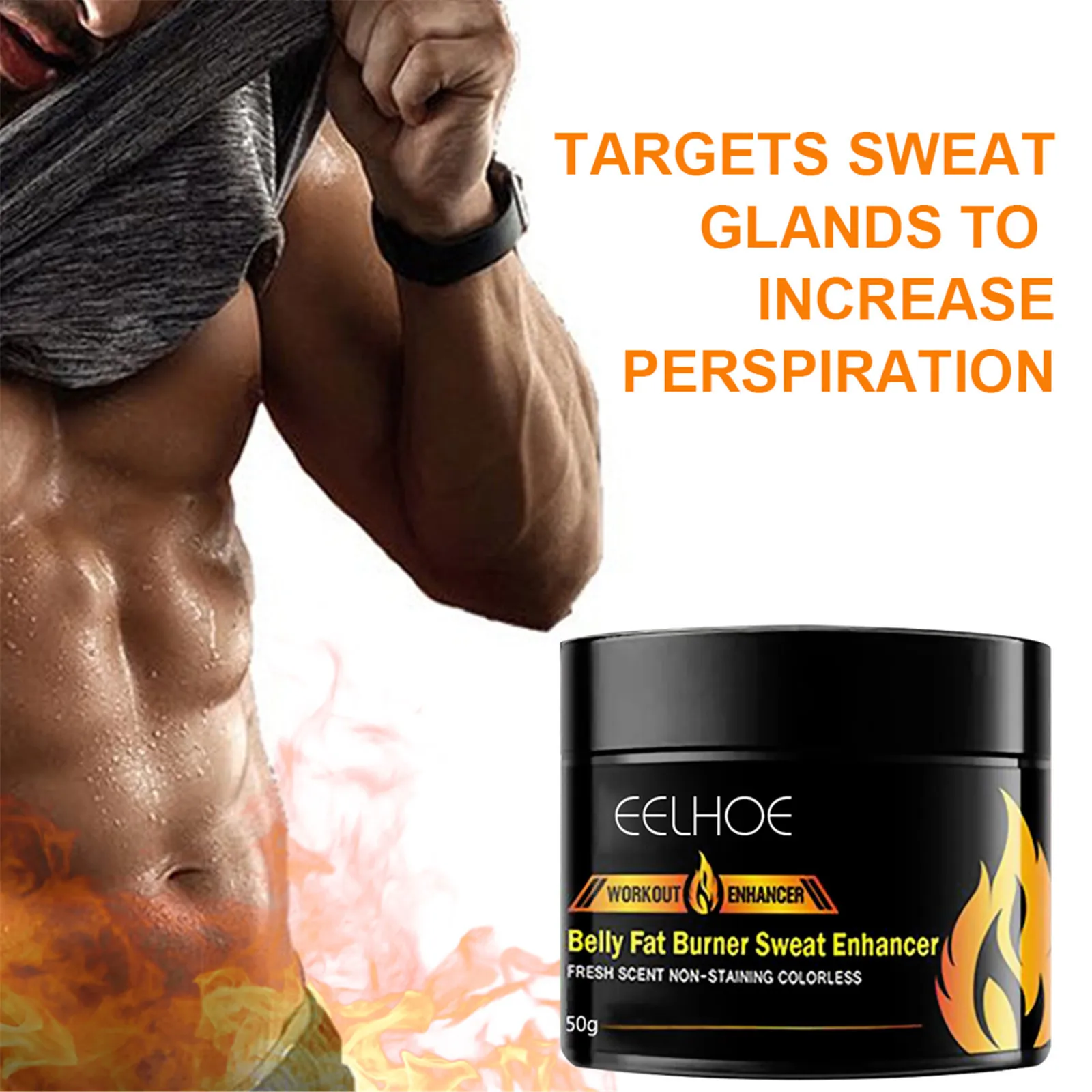 1PC Fat Burning Cream Belly Sweat Cream Men Women Weight Loss Workout Slimming Enhancer Stomach Diet Pills Reduce Cellulite slimming weight loss diet pills reduce capsule anti cellulite fat burning burner lose weight reducing aid emaciation products