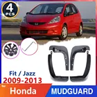 Автомобильный грязезащитный-крыло брызговики для Honda Fit Jazz 2009  2013 2010 2011 2012 2nd Gen 2 Брызговики, аксессуары авто-Товары наклейки