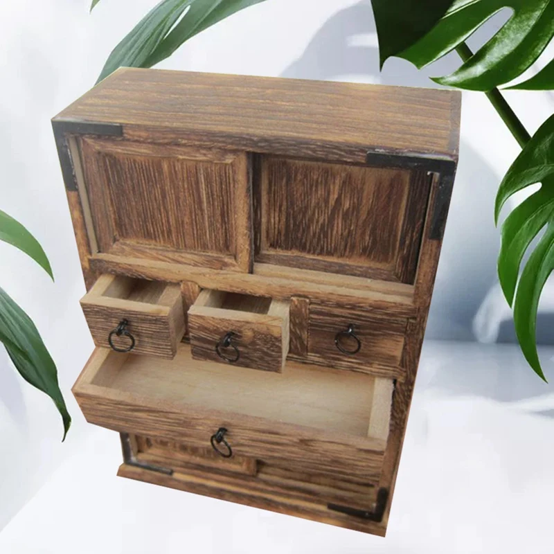 Ручной работы старинный деревянный шкаф украшение для гостиной Новая Домашняя