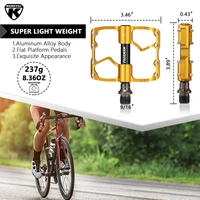 kootu golden pedal mountain bike sealed bearing mountain bike pedal 916 universal mountain bike pedal
