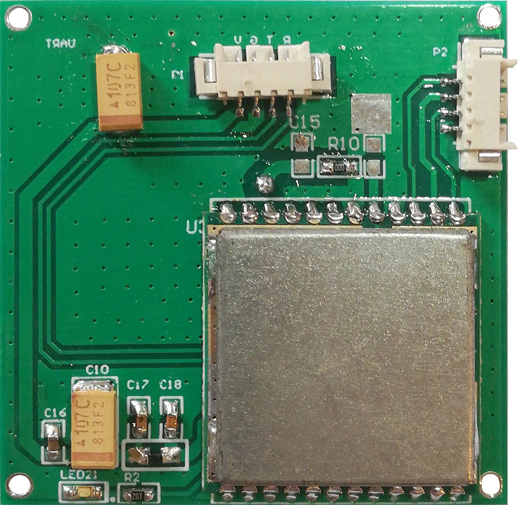 Маленький размер RFID UHF считыватель модуль антенна интегрированная идентификация