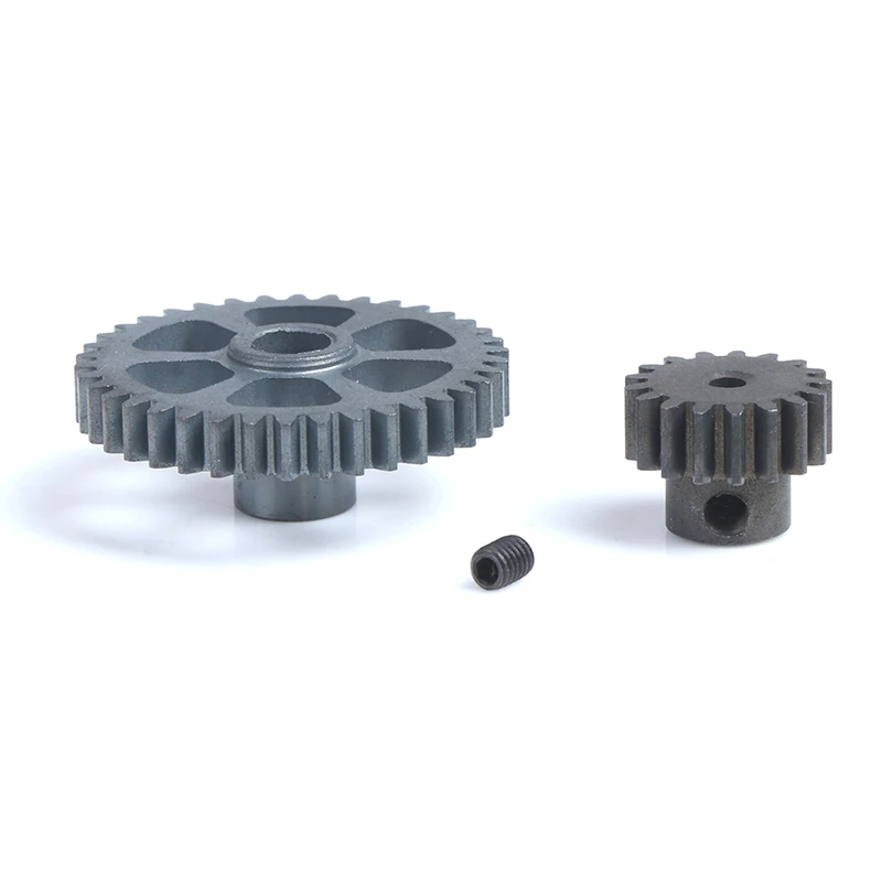 

New Upgrade Part Metal Reduction Gear + Motor Gear Spare Parts for Wltoys A949 A959 A969 A979 RC Car Remote Control Toy Parts