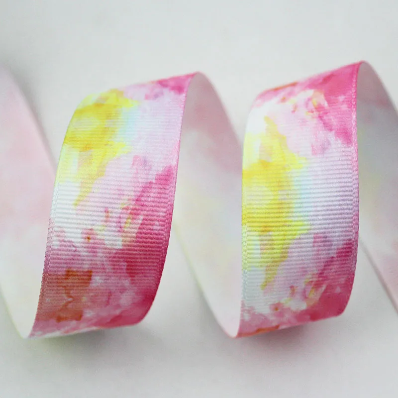 

Magic ribbon printed grosgrain ribbon 9-75mm DIY handmade materials christmas wedding gift wrap tape ribbons