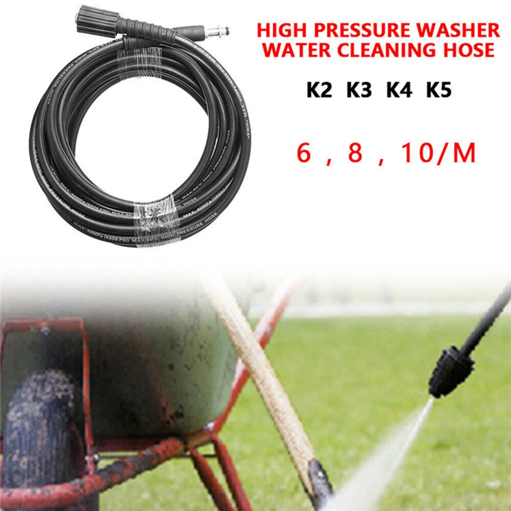 2320psi High Pressure Washer Water Fitting Outdoor Anti-resistance Hose with M22 Repairing Parts for Karcher K2 K3 K4 K5
