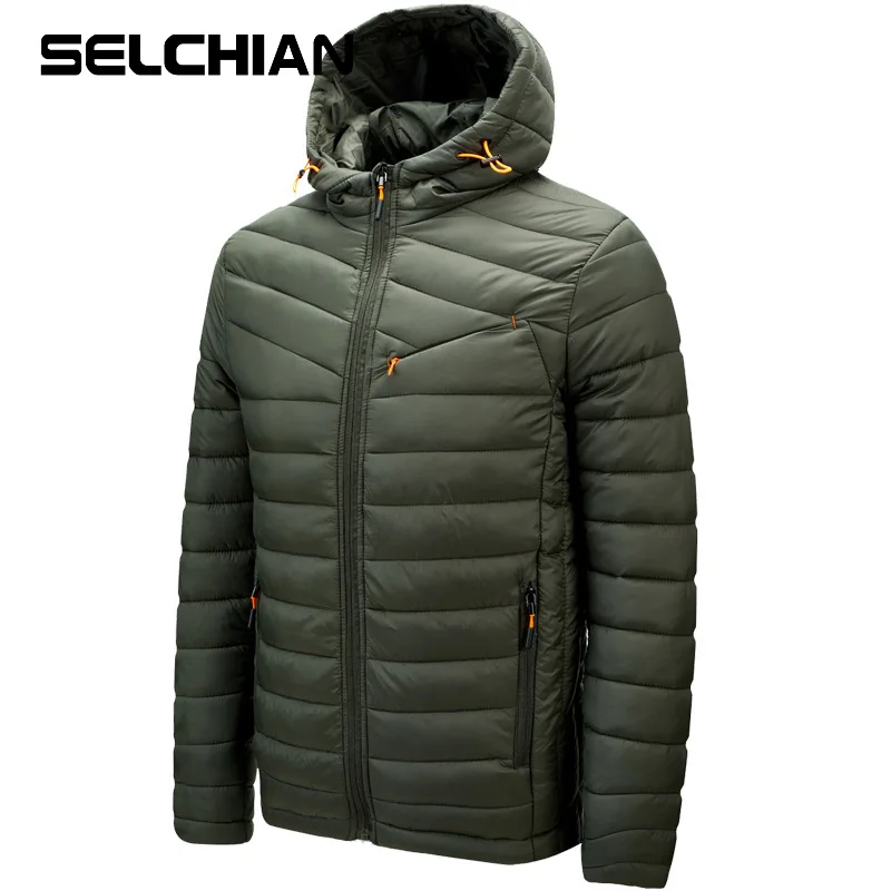 

NEW Men's Autumn Jacket Zip Lightweight Windbreaker Hooded Parka Male Fashion Spring High Quaty Soft Black Yellow Coat Men