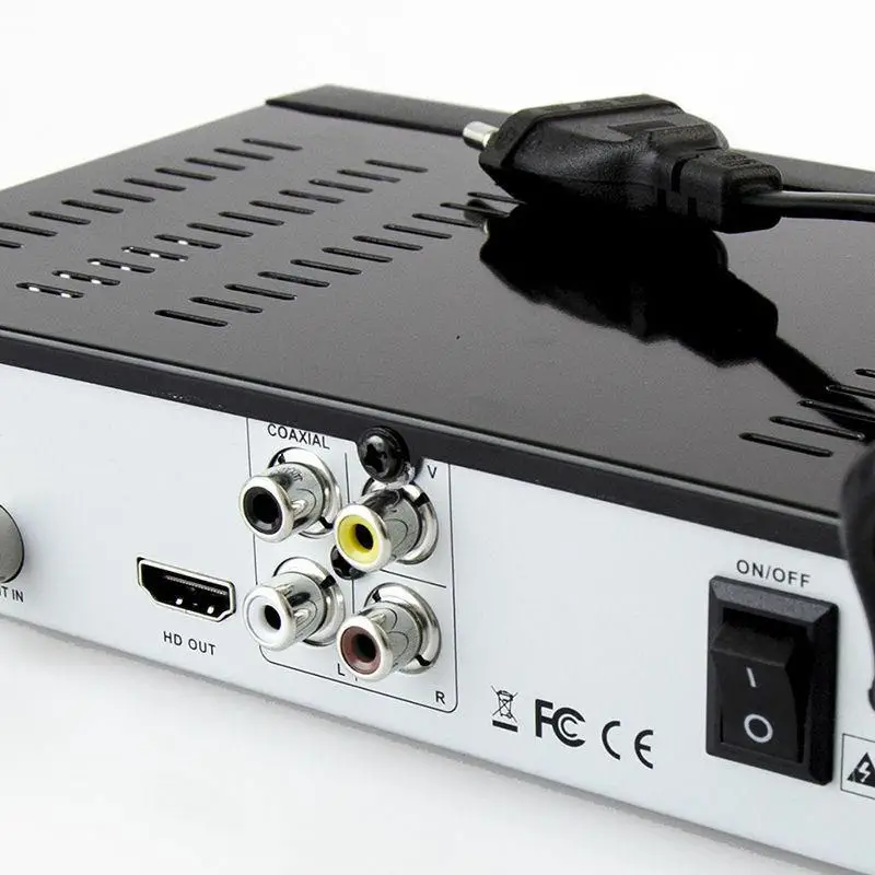 Smart Digital Satellite TV Receiver DVB-T2+DVB-S2 FTA 1080P Decoder Tuner MPEG4 EU Plug | Электроника