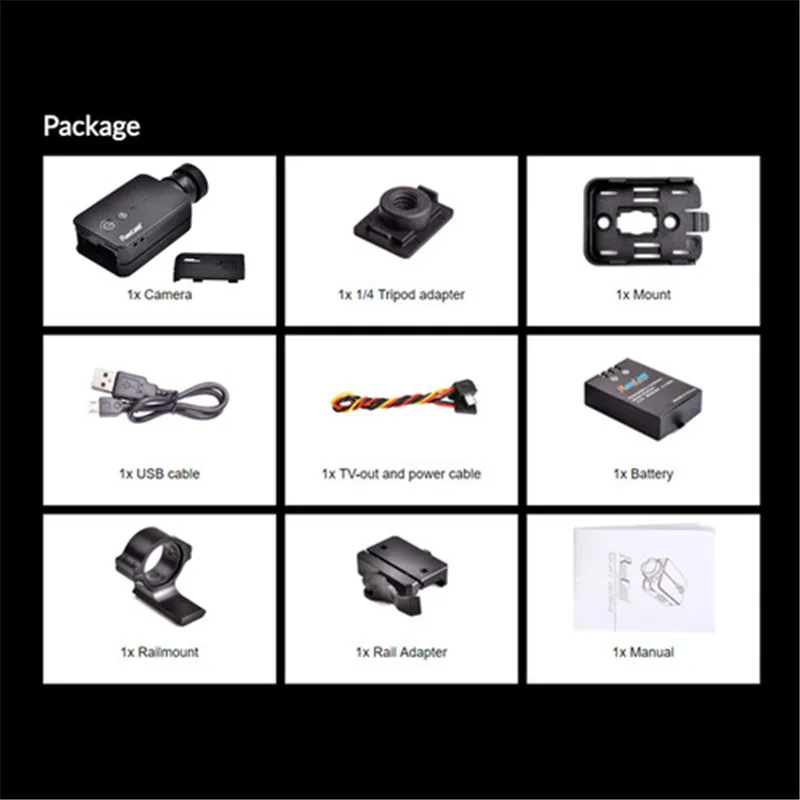 Подарок Fash распродажа RunCam 2 как страйкбола Версия HD WiFi камера для FPV Drone Rc самолет с