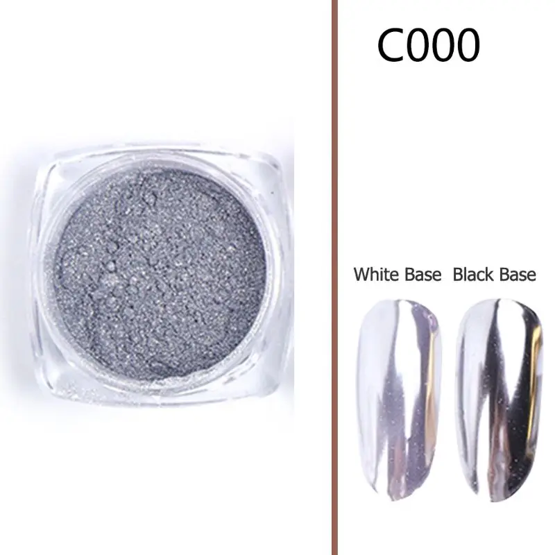 

0.5g Nail Mirror Glitter Powder Nail Art UV Gel Polishing Chrome Flakes Pigment Dust Decorations Manicure