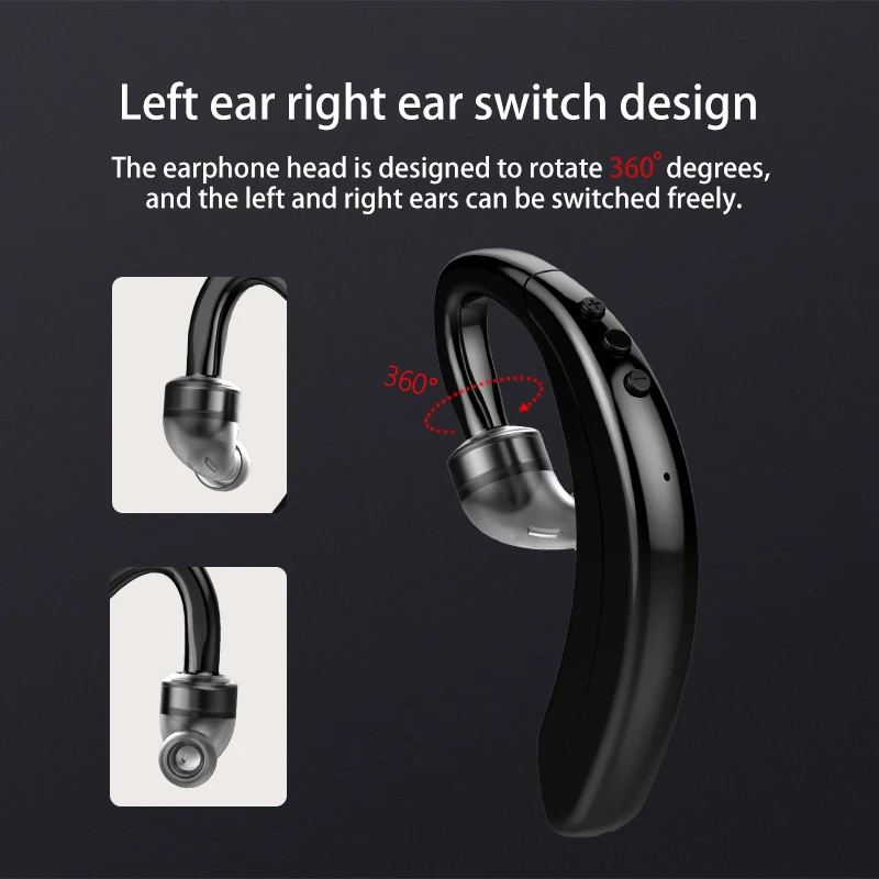 LIGE Новый Bluetooth наушники наушное крепление Шум-Снижение гарнитура Бизнес