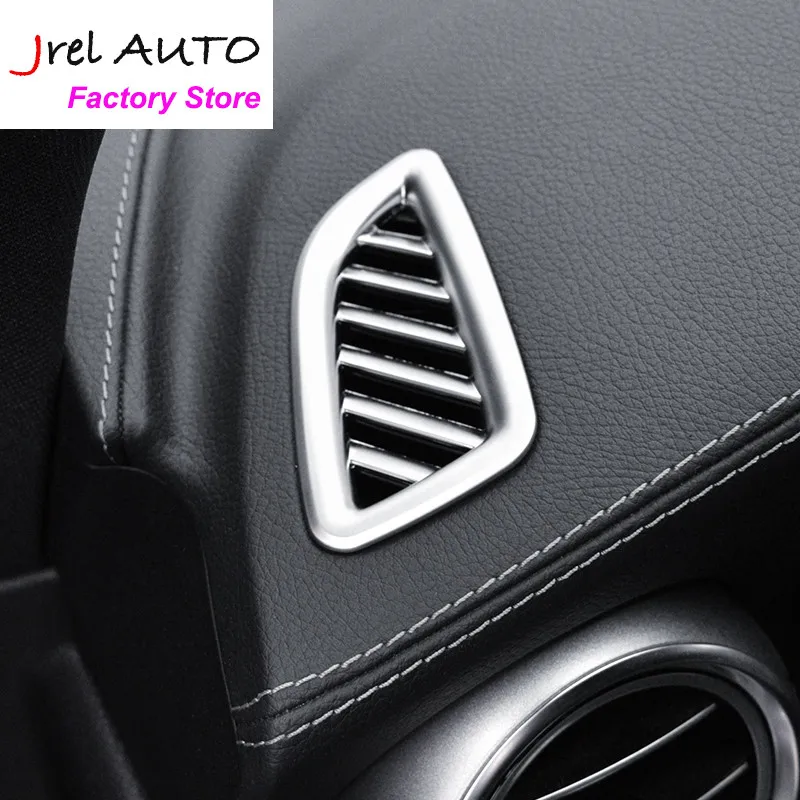 

JREL ABS Dashboard Air Conditioning Outlet Frame Decorative Cover Trim For Mercedes Benz C Class W205 GLC X253 2015-2018