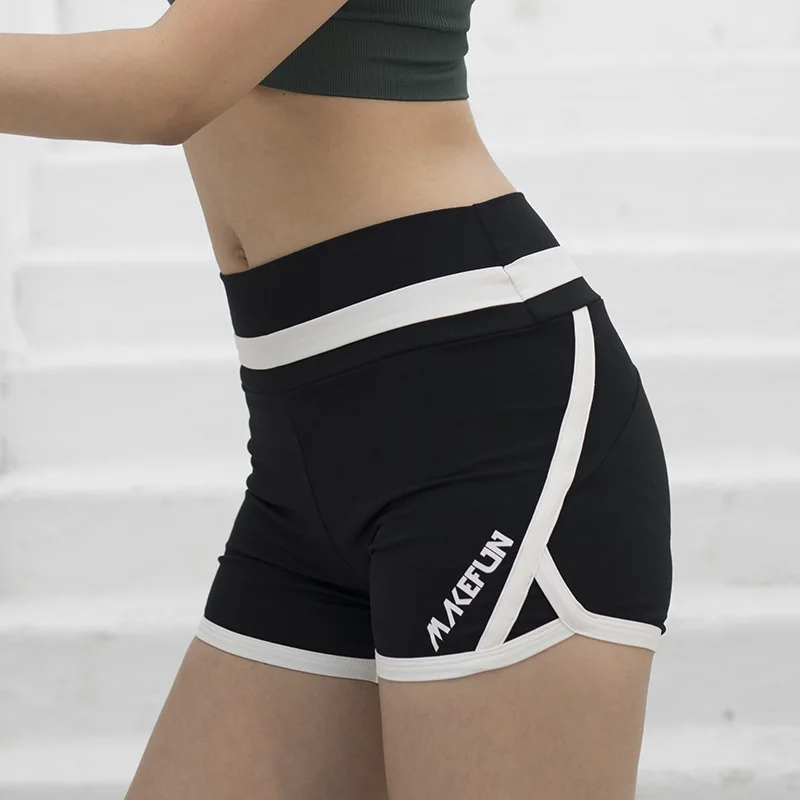 

Fitness Shorts Women 2021 Summer Fashion Sports Wear Gym Clothing High Waist Skinny Short Bottoms Ladies Tracksuit Safety Lining