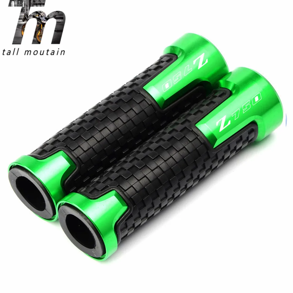 

Motorcycle Hand Grips Handle Bar Handlebar Grip Accessories For Kawasaki Z750 Z 750 Z750R Z750S 2008 2009 2010 2011 2012 2013
