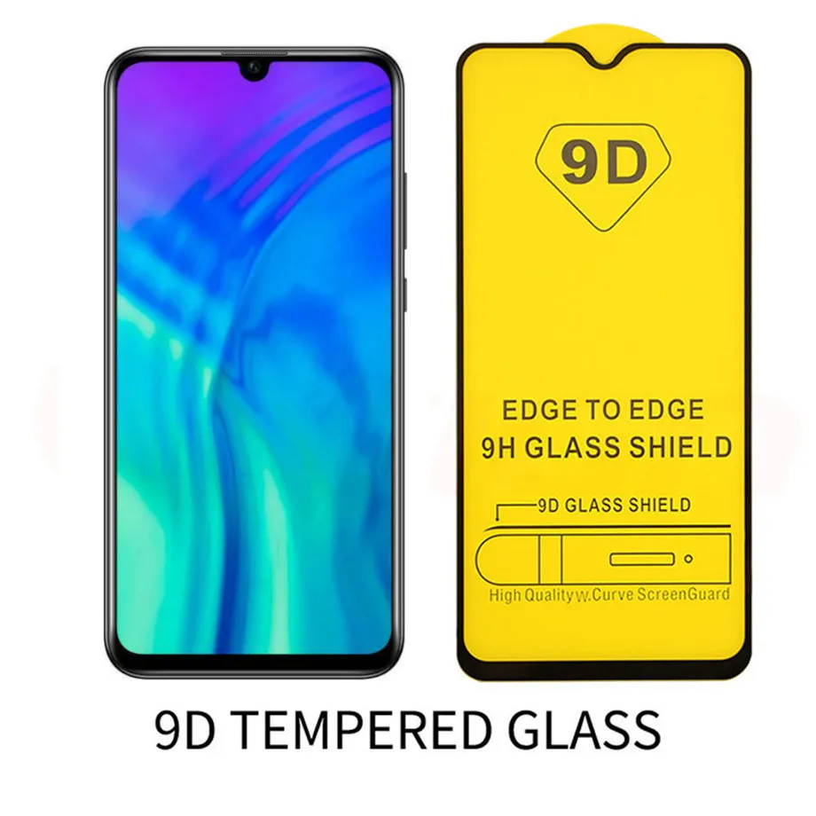 9D Закаленное стекло пленка для huawei Y6 Y9 Y5 Y9 Y7 Nova 3 3i P Smart Z Y6 Полное покрытие экрана протектор стекло 9H