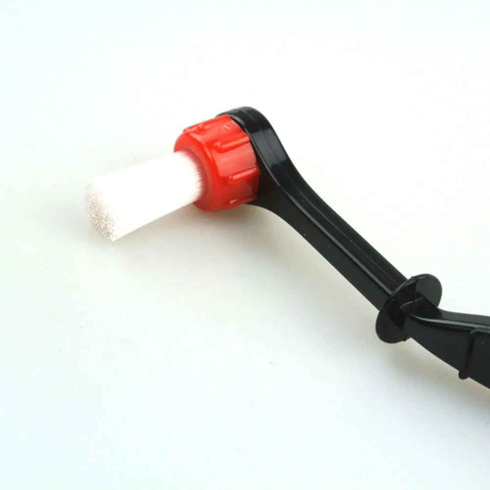 Наклонная головка нейлон Кофе Чистящая Щетка для машины очиститель инструменты