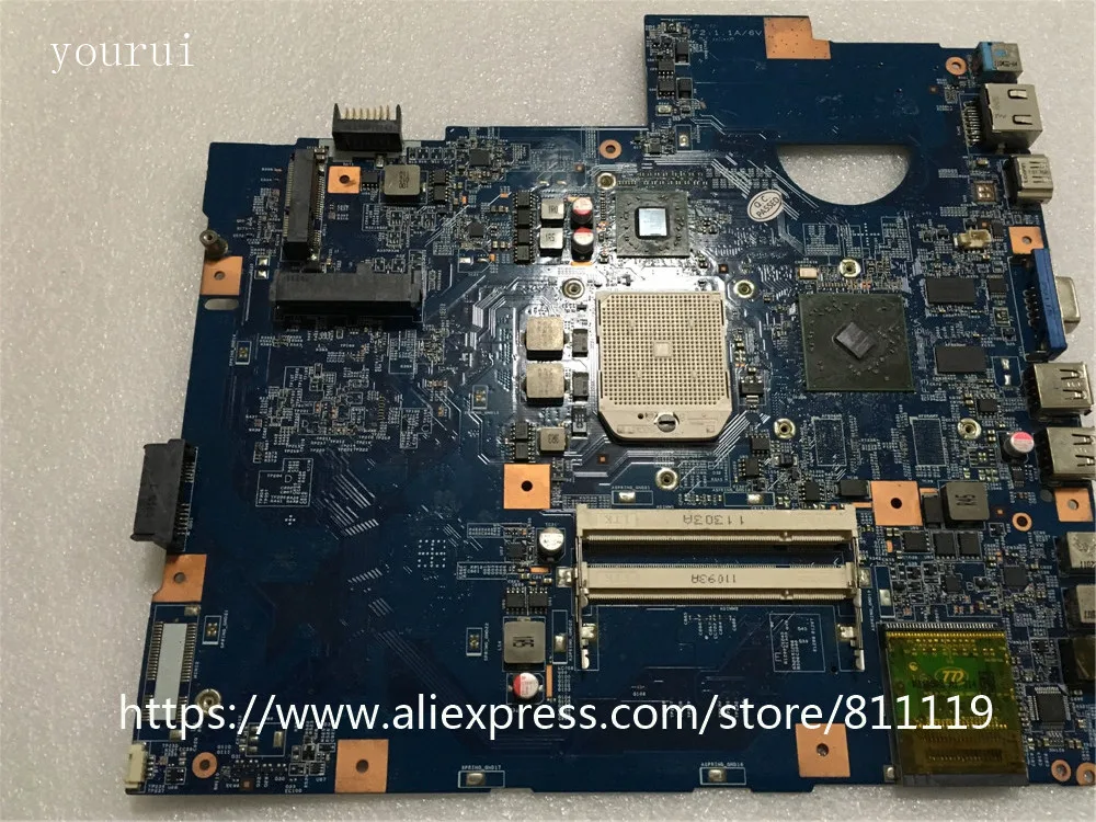 Материнская плата yourui для ноутбука Acer 5542 5542G 100% FN02.011 полностью