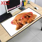 Коврик для мыши XGZ с изображением животных, симпатичная собака, игровой с узором, аксессуары для машин, коврик для мыши, компьютерный, Настольный коврик, игровой стол, игровой стол